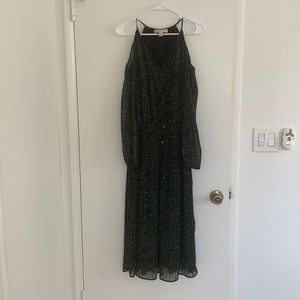 Michael by Michael Korea cold shoulder midi dress